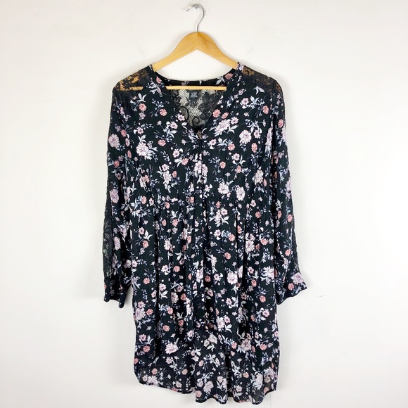 torrid Tops - Torrid Lexie Hi-Lo Babydoll Tunic
